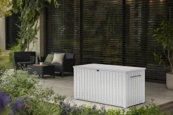 Sale 170 Gallon Deck Box - White Large Deck Boxes