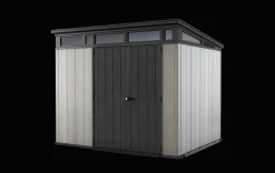 Artisan 9x7 Storage Shed - Grey Medium Sheds