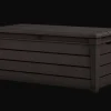 Discount Brightwood 120 Gallon Deck Box - Brown Large Deck Boxes