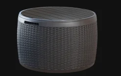 Online Circa 37 Gallon Deck Box - Graphite Small Deck Boxes|Outdoor Side Tables