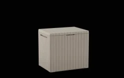 Sale City Box 30 Gallon Deck Box - Beige Small Deck Boxes
