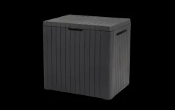 Best City Box 30 Gallon Deck Box - Graphite Small Deck Boxes