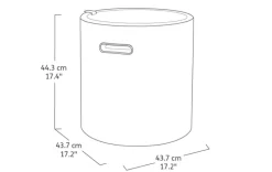 Best Cooler Side Table - Cappuccino Outdoor Side Tables|Cool Bars