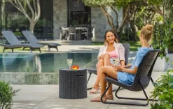 Best Cooler Side Table - Graphite Outdoor Side Tables|Cool Bars