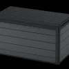 Best Cortina 200 Gallon Deck Box - Graphite Large Deck Boxes