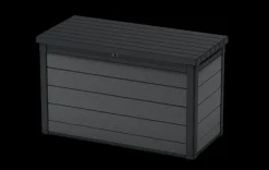 Best Cortina 200 Gallon Deck Box - Graphite Large Deck Boxes