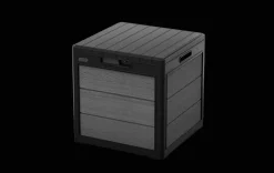 Hot Cortina 30 Gallon Deck Box - Graphite Small Deck Boxes