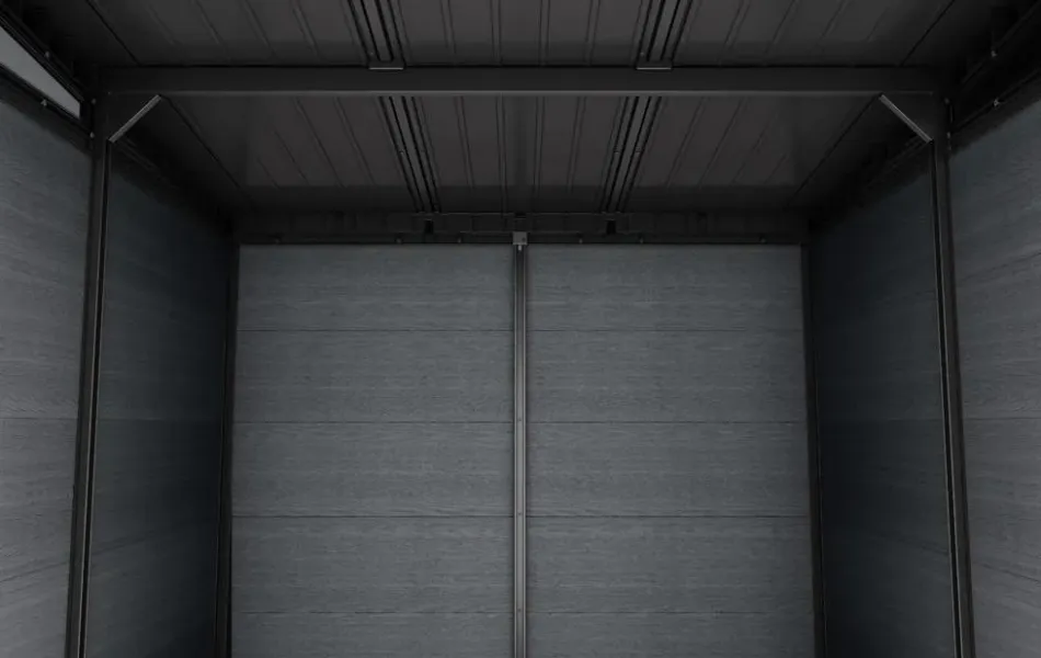 New Cortina 9x7 Storage Shed - Graphite Medium Sheds