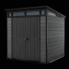 New Cortina 7x7 Storage Shed - Graphite Medium Sheds
