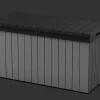Hot Darwin 150 Gallon Deck Box - Graphite Large Deck Boxes