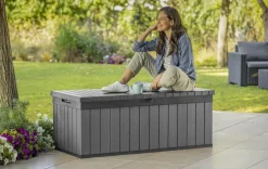 Sale Darwin 100 Gallon Deck Box - Graphite Small Deck Boxes