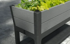 Sale Darwin 29 Gallon Elevated Garden Bed - Graphite Garden Beds