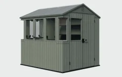 Hot Darwin 6x8 Potting Shed - Green Medium Sheds
