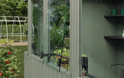 Hot Darwin 6x8 Potting Shed - Green Medium Sheds