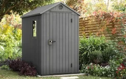 Best Darwin 4x6 Storage Shed - Graphite Small Sheds