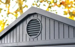 Clearance Darwin 6x6 Storage Shed - Graphite Medium Sheds