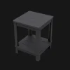 Best Deluxe Adirondack Side Table - Graphite Outdoor Side Tables