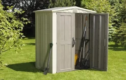Factor 6x3 Storage Shed - Brown Small Sheds
