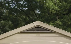 Outlet Factor 8x11 Storage Shed - Brown Large Sheds