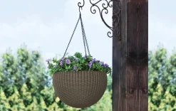 Clearance Hanging Planter Set of 2 - Brown Planters