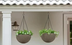 Clearance Hanging Planter Set of 2 - Brown Planters