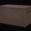 Java 230 Gallon Deck Box - Brown Large Deck Boxes