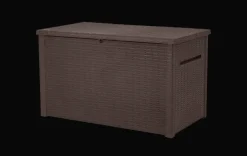 Java 230 Gallon Deck Box - Brown Large Deck Boxes