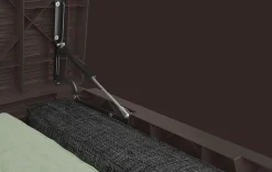 Java 230 Gallon Deck Box - Brown Large Deck Boxes