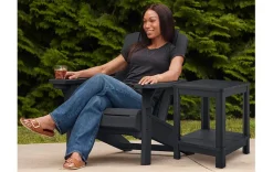Outlet Kiawah Adirondack Chair - Graphite Adirondack Chairs