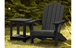 Online Kiawah Adirondack Chair - Black Adirondack Chairs