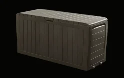 New Marvel 71 Gallon Deck Box - Brown Small Deck Boxes