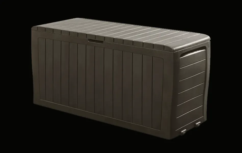 New Marvel 71 Gallon Deck Box - Brown Small Deck Boxes
