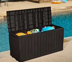 Online Marvel 71 Gallon Deck Box - Graphite Small Deck Boxes