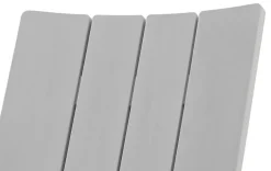 Outlet Modern Adirondack Chair - Grey Adirondack Chairs