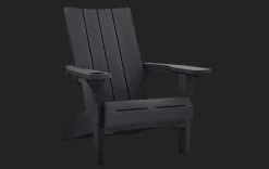 Discount Modern Adirondack Chair - Graphite Adirondack Chairs