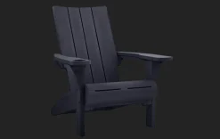 Discount Modern Adirondack Chair - Graphite Adirondack Chairs