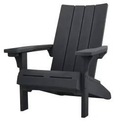 Discount Modern Adirondack Chair - Graphite Adirondack Chairs