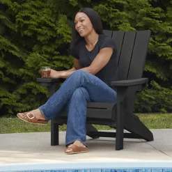Modern Adirondack Chair - Black Adirondack Chairs