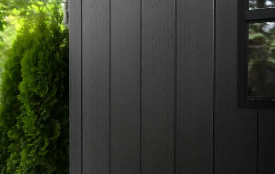 Clearance Newton Plus 7.5x7 Storage Shed - Graphite Medium Sheds