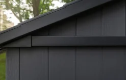 Clearance Newton Plus 7.5x11 Storage Shed - Graphite Large Sheds