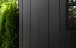 Clearance Newton Plus 7.5x11 Storage Shed - Graphite Large Sheds
