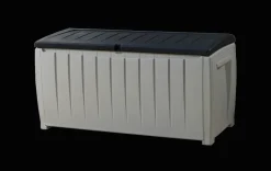 Outlet Novel 90 Gallon Deck Box - Black Small Deck Boxes