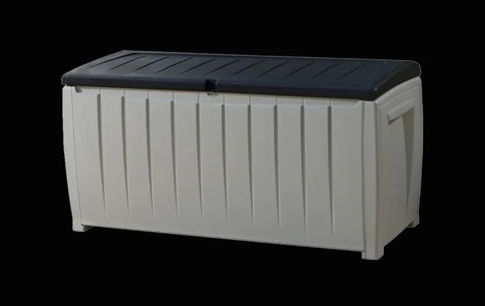 Outlet Novel 90 Gallon Deck Box - Black Small Deck Boxes