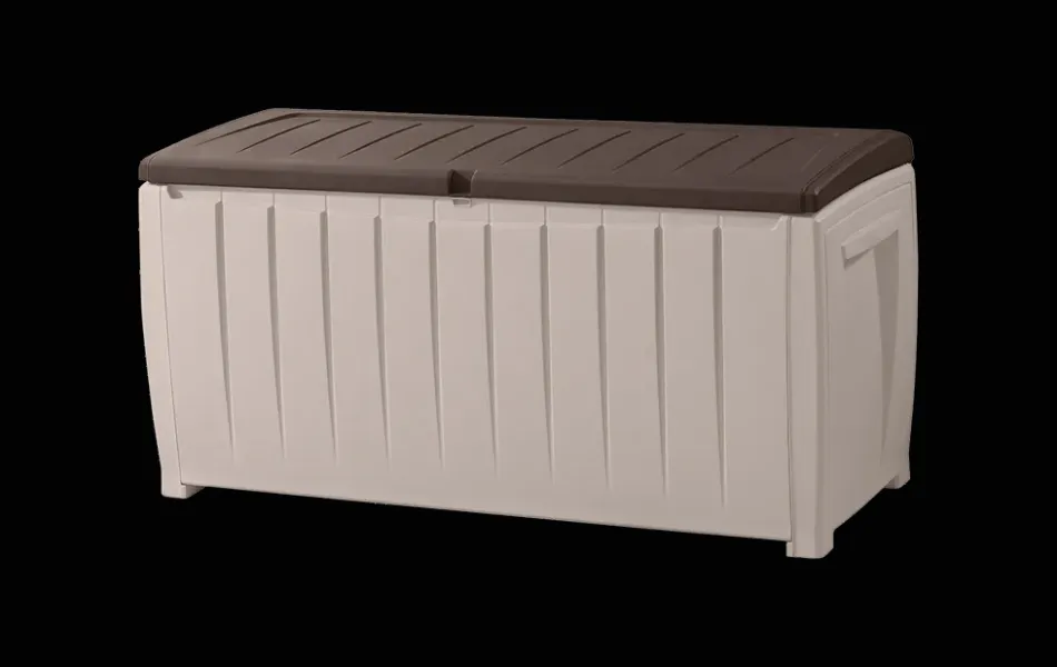 Sale Novel 90 Gallon Deck Box - Brown Small Deck Boxes