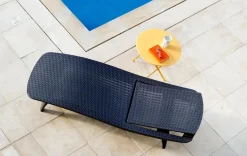 Clearance Pacific Chaise Sun Lounger Set of 2 - Graphite Sun Loungers