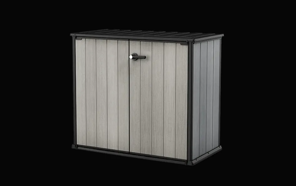 Hot Patio Store Storage Shed - Grey Storage Cabinets & Shelving Units|Horizontal Sheds