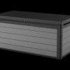 Premier 150 Gallon Deck Box - Grey Large Deck Boxes