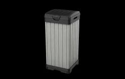 Rockford Outdoor Trash Can - Grey Trash Can Storage Sheds|Outdoor Trash Cans