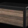 Hot Signature 100 Gallon Deck Box - Walnut Brown Small Deck Boxes