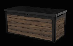Clearance Signature 150 Gallon Deck Box - Rosewood Brown Large Deck Boxes